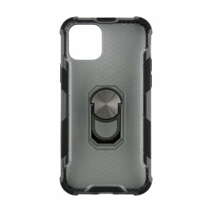 Nettech Apple iPhone 11 Pro Uyumlu Ring King Arka Koruma Kılıf (Siyah) VR-17236