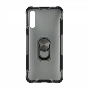 Nettech Samsung Galaxy M10 Uyumlu Ring King Arka Koruma Kılıf (Siyah) VR-15042