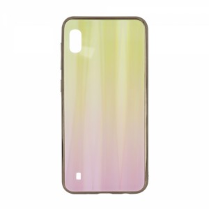 Nettech Samsung Galaxy A10 Uyumlu Degrade Arka Koruma Kılıf (Sarı) VR-16057