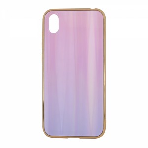 Nettech Huawei Y5 2019 Uyumlu Degrade Arka Koruma Kılıf (Pembe) VR-18319