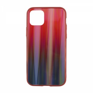 Nettech Apple iPhone 11 Pro Uyumlu Degrade Arka Koruma Kılıf (Kırmızı) VR-18339