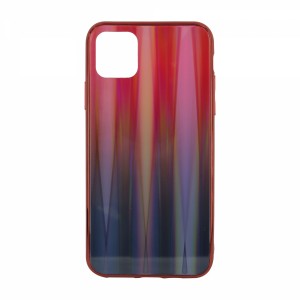 Nettech Apple iPhone 11 Pro Max Uyumlu Degrade Arka Koruma Kılıf (Kırmızı) VR-18342