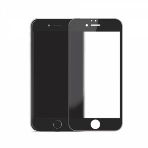 Reros Apple iPhone 6S Uyumlu 3D SuperGlass Full Cam Koruyucu (Siyah) VR-18456