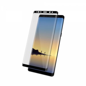 Reros Samsung Galaxy N960 Note 9 Uyumlu 3D SuperGlass Full Cam Koruyucu (Siyah) VR-18452