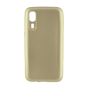 Nettech Samsung Galaxy A2 Core Uyumlu Suide Arka Koruma Kılıf (Gold) VR-18094