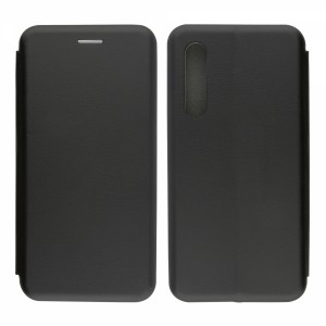 Nettech Xiaomi Mi 9 Se Uyumlu Lüx Seri Kapaklı Kılıf (Siyah) VR-18147