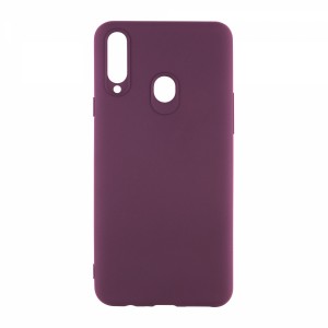 Nettech Samsung Galaxy A20S Uyumlu Suide Arka Koruma Kılıf (Mürdüm) VR-18489