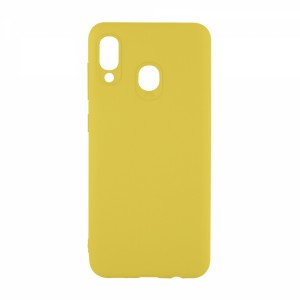 Nettech Samsung Galaxy A30 Uyumlu Suide Arka Koruma Kılıf (Sarı) VR-18496