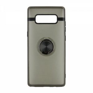 Nettech Samsung Galaxy S10 Uyumlu Armour Yüzüklü Seri Arka Koruma Kılıf (Siyah) VR-14990