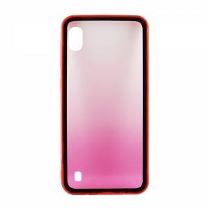 Nettech Samsung Galaxy A10 Uyumlu Arka Koruma Arka Koruma Kılıf (Kırmızı) VR-17723