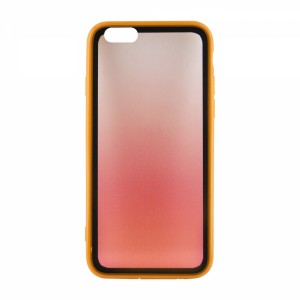 Nettech Apple iPhone 6S Uyumlu Arka Koruma Arka Koruma Kılıf (Turuncu) VR-17696
