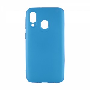 Nettech Samsung Galaxy A40 Uyumlu Suide Arka Koruma Kılıf (Mavi) VR-17918