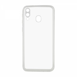 Baseus Samsung Galaxy M20 Uyumlu Tıpalı Şeffaf Seri Arka Koruma Kılıf (Şeffaf) VR-18601