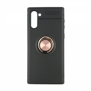 Nettech Samsung Galaxy Note 10 Uyumlu Ravel Seri Arka Koruma Kılıf (Rose Gold) VR-17689