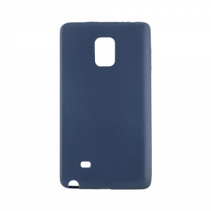 Nettech Samsung Galaxy Note 4 Edge Uyumlu Arka Koruma Arka Koruma Kılıf (Lacivert) VR-8577