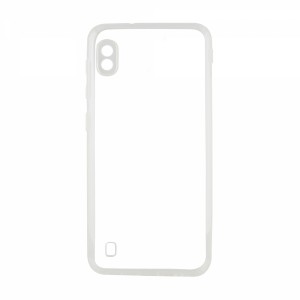 Baseus Samsung Galaxy A10 Uyumlu Tıpalı Şeffaf Seri Arka Koruma Kılıf (Şeffaf) VR-15826