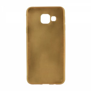 Nettech Samsung Galaxy A310 A3 2016 Uyumlu Arka Koruma Arka Koruma Kılıf (Gold) VR-8597