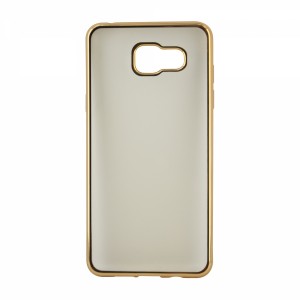 Nettech Samsung Galaxy A510 A5 2016 Uyumlu Arka Koruma Arka Koruma Kılıf (Gold) NT-9023