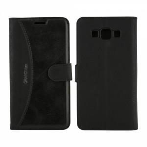 Nettech Samsung Galaxy G720 Grand Max Uyumlu Kapaklı Kılıf Kapaklı Kılıf (Siyah) NT-9972