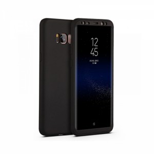 Nettech Samsung Galaxy A700 A7 2015 Uyumlu Arka Koruma Arka Koruma Kılıf (Siyah) NT-3523