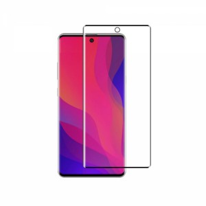 Ufo Samsung Galaxy Note 10 Uyumlu 3D SuperGlass Full Cam Koruyucu (Siyah) NT-30595