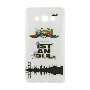 Nettech Samsung Galaxy A700 A7 2015 Uyumlu Desenli Seri Arka Koruma Kılıf (Karışık/Çok Renkli) NT-3287