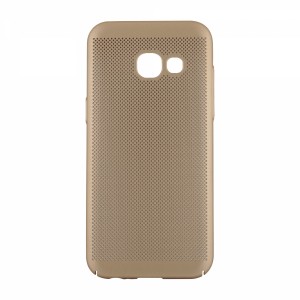 Nettech Samsung Galaxy A320 A3 2017 Uyumlu Arka Koruma Arka Koruma Kılıf (Gold) NT-16196