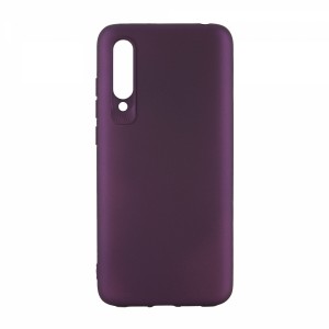 Nettech Xiaomi Mi 9 Lite Uyumlu Suide Arka Koruma Kılıf (Mürdüm) VR-18823