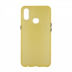 Nettech Samsung Galaxy A10S Uyumlu Neptün Seri Arka Koruma Kılıf (Sarı) VR-18853