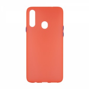 Nettech Samsung Galaxy A20S Uyumlu Neptün Seri Arka Koruma Kılıf (Turuncu) VR-18861