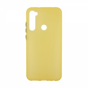 Nettech Xiaomi Redmi Note 8 Uyumlu Neptün Seri Arka Koruma Kılıf (Sarı) VR-18870