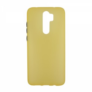 Nettech Xiaomi Redmi Note 8 Pro Uyumlu Neptün Seri Arka Koruma Kılıf (Sarı) VR-18877