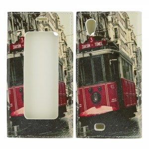 Nettech General Mobile Discovery 2 Mini Uyumlu Pencereli Kapaklı Kılıf (Desenli/Resimli) NT-3223