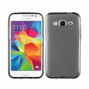 Nettech Samsung Galaxy Core 2 Uyumlu Arka Koruma Arka Koruma Kılıf (Gri) NT-4792