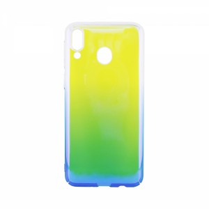 Nettech Samsung Galaxy M20 Uyumlu Glaze Arka Koruma Kılıf (Mavi) VR-15303