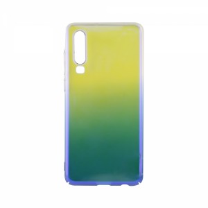 Nettech Huawei P30 Uyumlu Glaze Arka Koruma Kılıf (Mavi) VR-15342