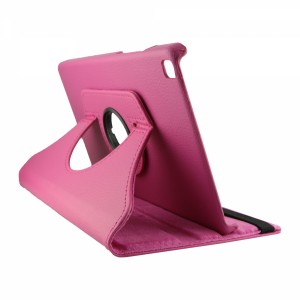 Nettech Samsung Galaxy Tab A 8 SM-T290 Uyumlu 360 Kapaklı Kılıf (Pembe) VR-19158