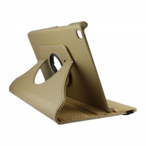 Nettech Samsung Galaxy Tab A 8 SM-T290 Uyumlu 360 Kapaklı Kılıf (Gold) VR-19160