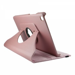 Nettech Samsung Galaxy Tab A 8 SM-T290 Uyumlu 360 Kapaklı Kılıf (Rose Gold) VR-19164