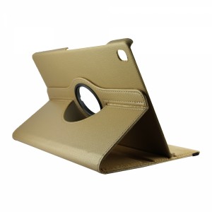 Nettech Samsung Galaxy Tab S5E Sm-T720 (2019) Uyumlu 360 Kapaklı Kılıf (Gold) VR-19168