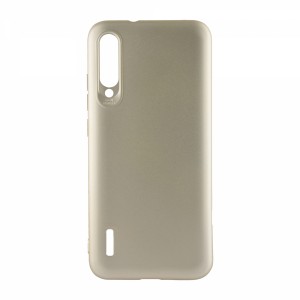 Nettech Xiaomi Mi A3 Uyumlu Suide Arka Koruma Kılıf (Gold) VR-18976