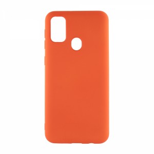 Nettech Samsung Galaxy M30S Uyumlu Nano Arka Koruma Kılıf (Turuncu) VR-19031