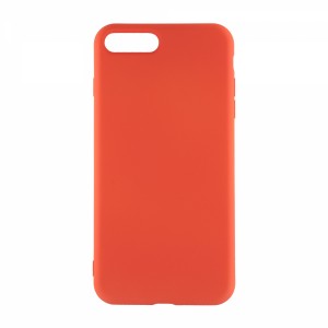 Nettech Apple iPhone 7 Plus Uyumlu Nano Arka Koruma Kılıf (Turuncu) VR-19045