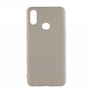 Nettech Samsung Galaxy A10S Uyumlu Nano Arka Koruma Kılıf (Krem) VR-19058