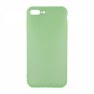 Nettech Apple iPhone 7 Plus Uyumlu Kamera Korumalı Arka Koruma Kılıf (Yeşil) VR-19203