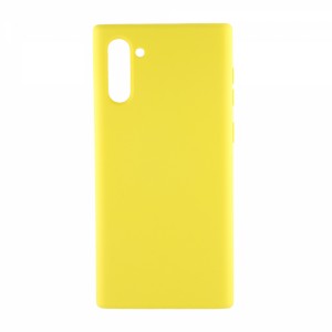 Nettech Samsung Galaxy Note 10 Uyumlu Nano Arka Koruma Kılıf (Sarı) VR-19015