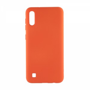Nettech Samsung Galaxy A10 Uyumlu Nano Arka Koruma Kılıf (Turuncu) VR-19138