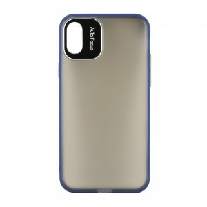Nettech Apple iPhone XS Max Uyumlu Matte Seri Arka Koruma Kılıf (Mavi) VR-19545