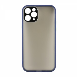Nettech Apple iPhone 11 Pro Uyumlu Matte Seri Arka Koruma Kılıf (Mavi) VR-19549