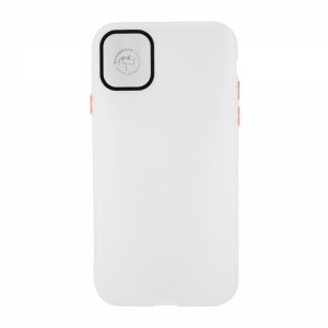 Nettech Apple iPhone 11 Pro Uyumlu Matte Glas Seri Arka Koruma Kılıf (Şeffaf) VR-19560